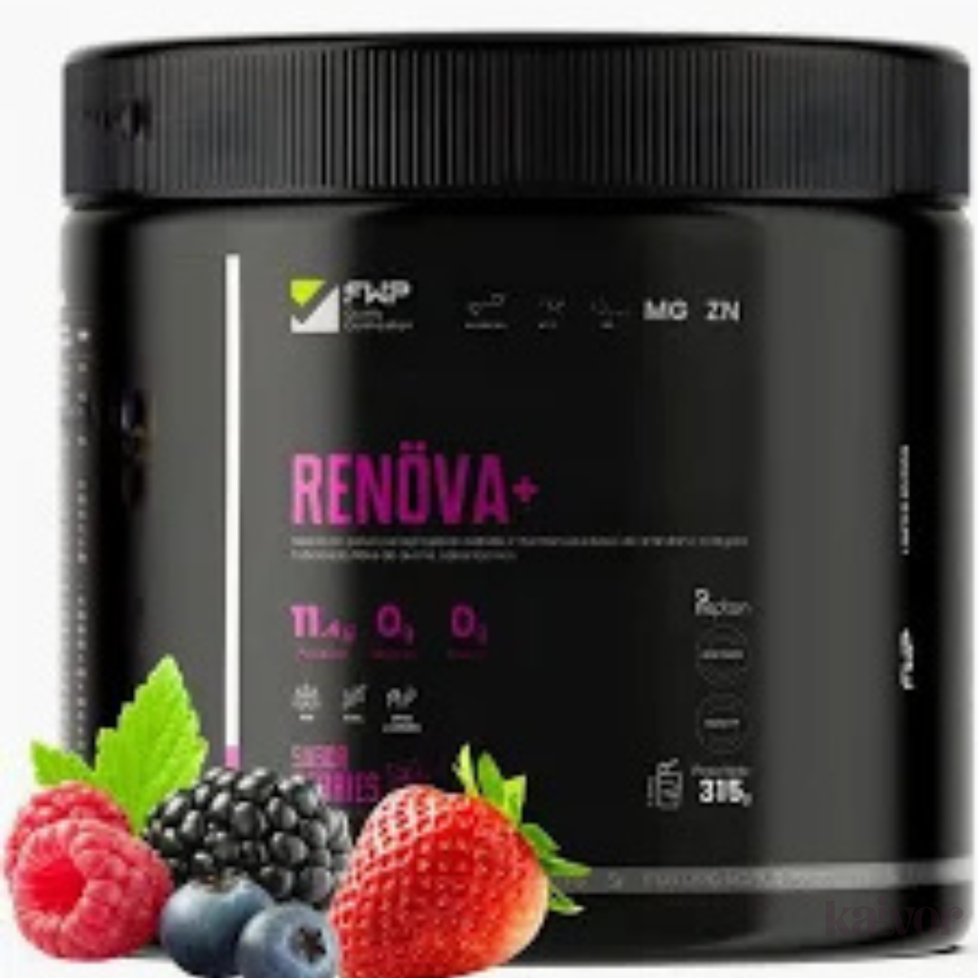 RENÖVA+ COLÁGENO HIDROLIZADO 315g con Biopéptidos Activos Piel Firme, Cabello y Uñas